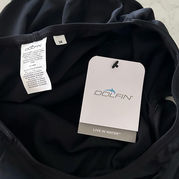 Dolfin One Piece Swimsuit Size 38 (8) - Picture 6 of 11